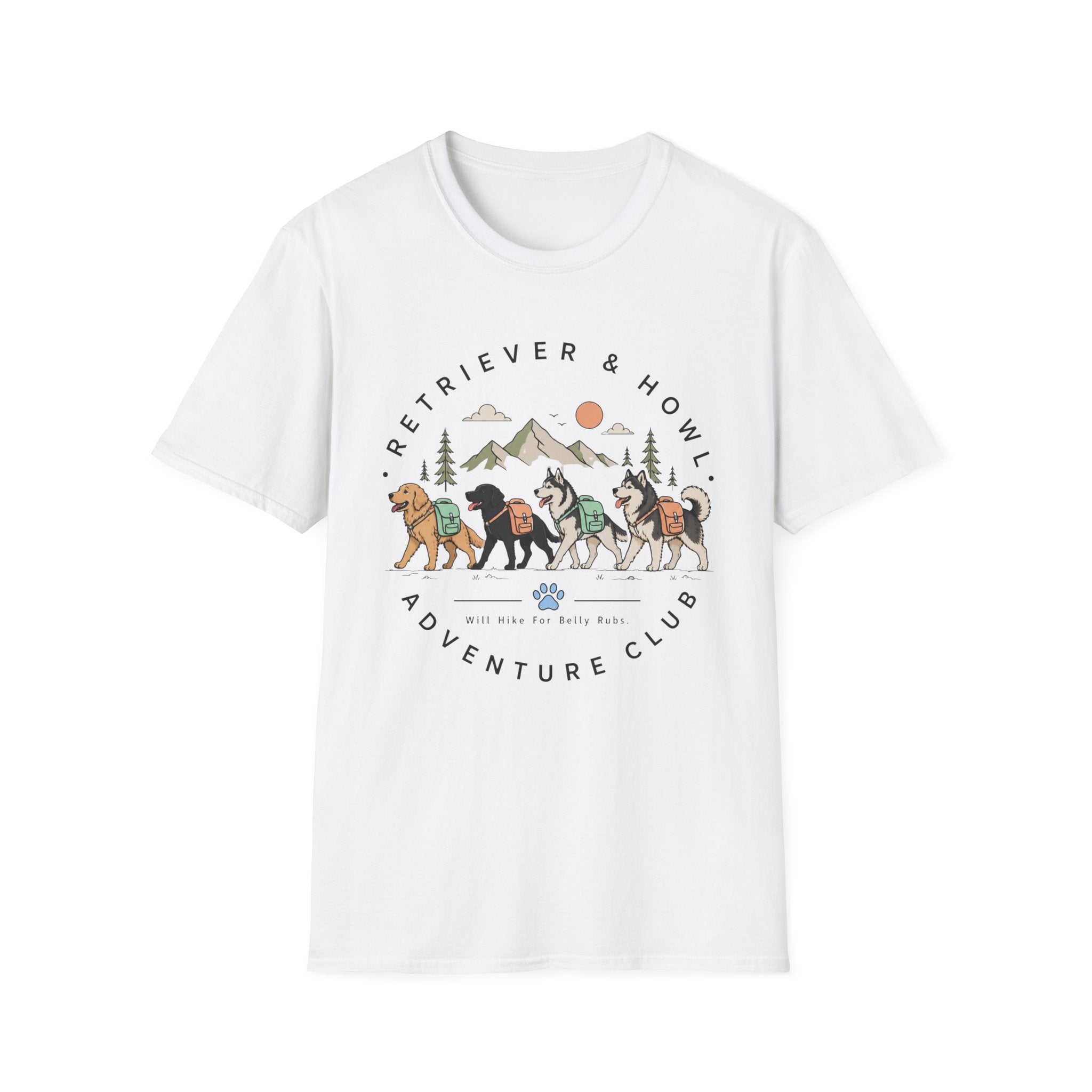 Retriever & Howl Adventure Club T-Shirt