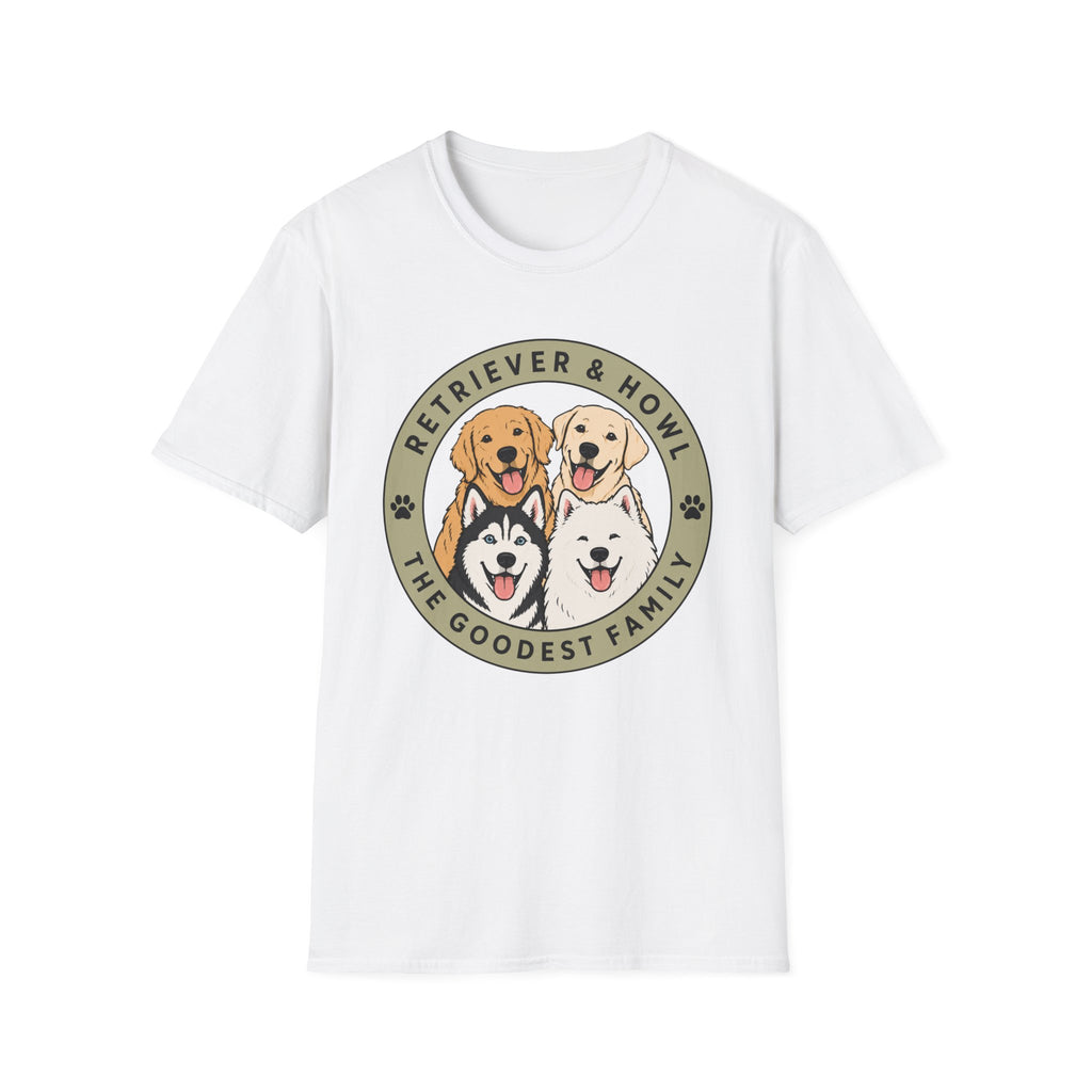 Retriever & Howl The Goodest Family T-Shirt