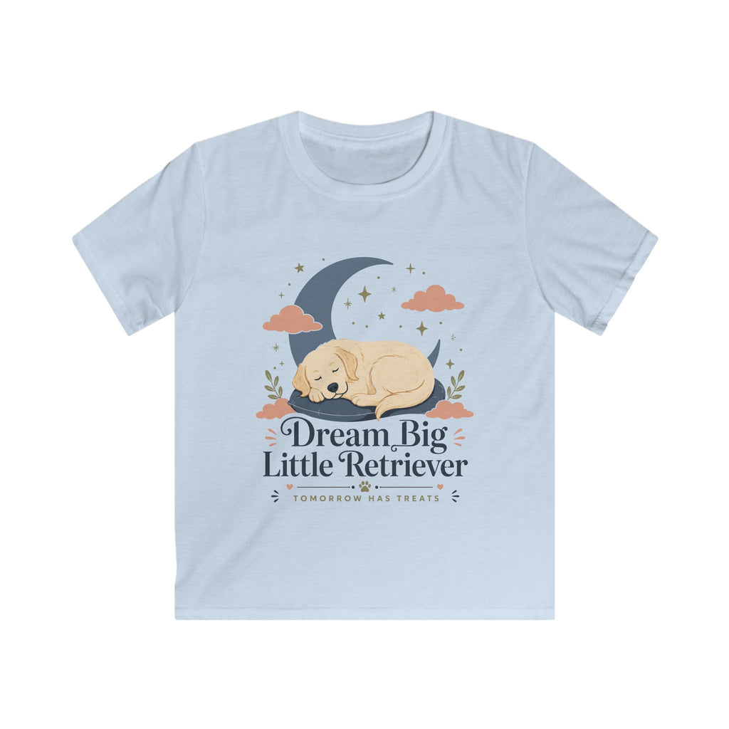 Dream Big Little Retriever Kids Tee