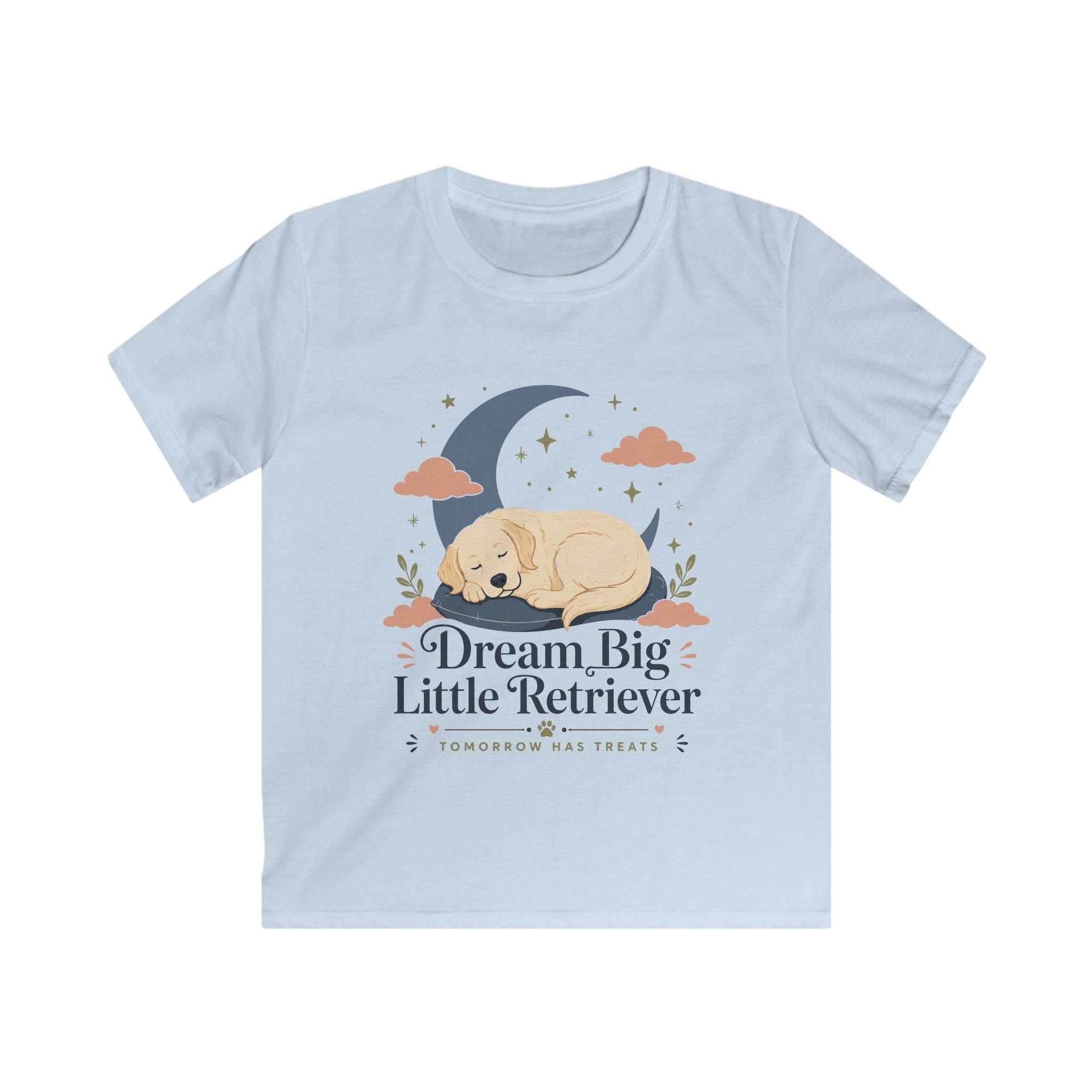 Dream Big Little Retriever Kids Tee