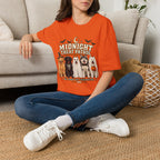 Midnight Treat Patrol T-Shirt | Halloween Dog Squad, Moon & Bats