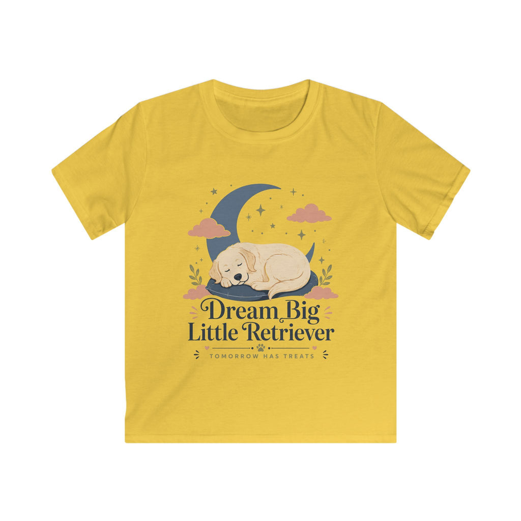 Dream Big Little Retriever Kids Tee