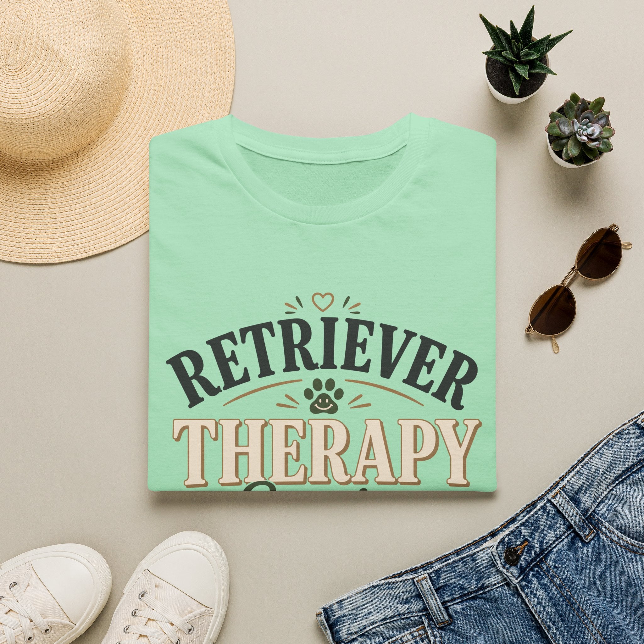 Retriever Therapy Session in Progress T-Shirt