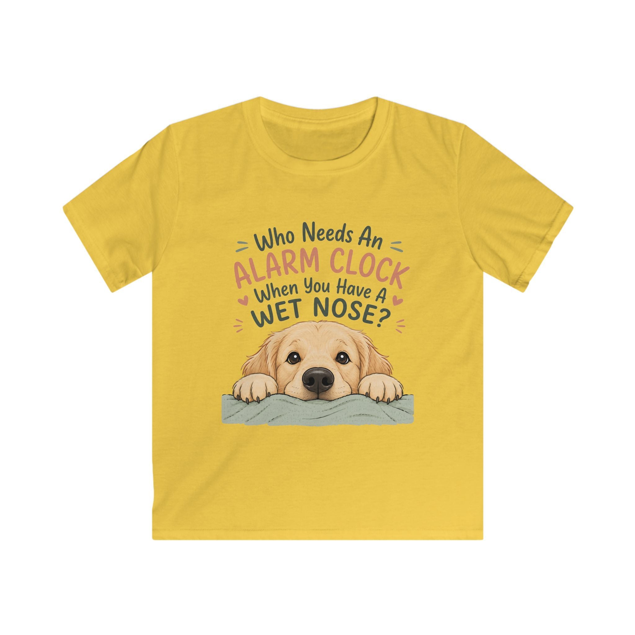 Who Needs An Alarm Clock Kids Tee