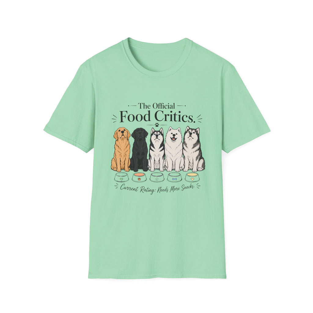The Official Food Critics T-Shirt