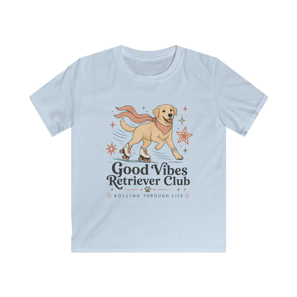 Good Vibes Retriever Club Kids Tee