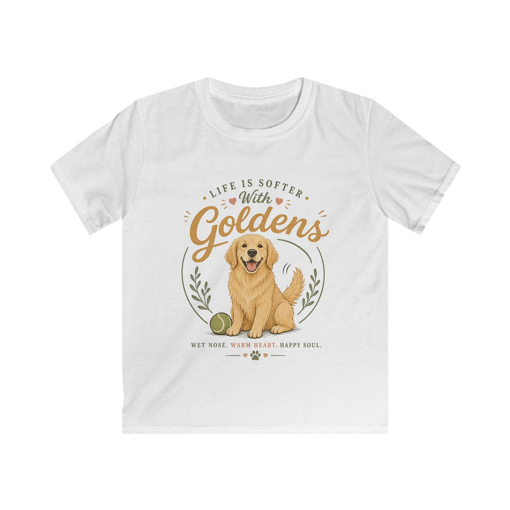 Life is Softer with Golden Kids Tee