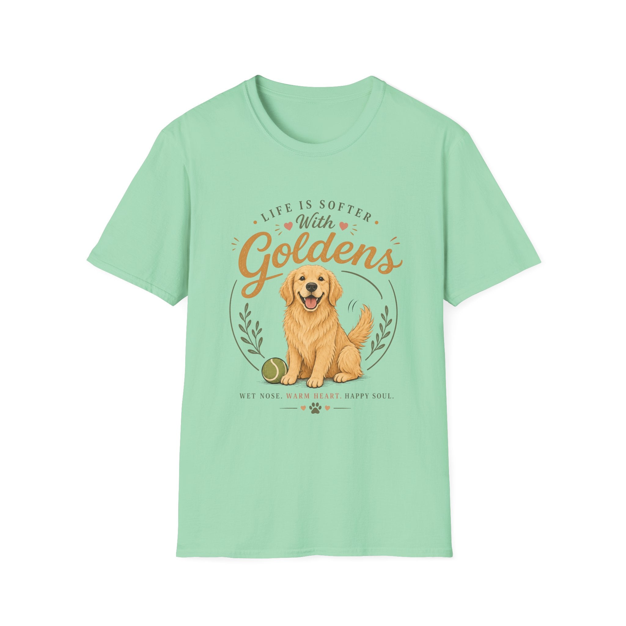 Life is Softer with Goldens T-Shirt