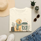 Morning Routine Coffee then Fetch T-Shirt
