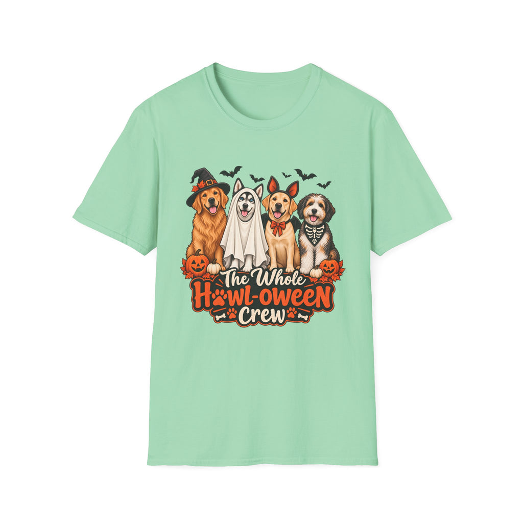 Halloween Dog Pack T-Shirt | The Whole Howl-oween Crew