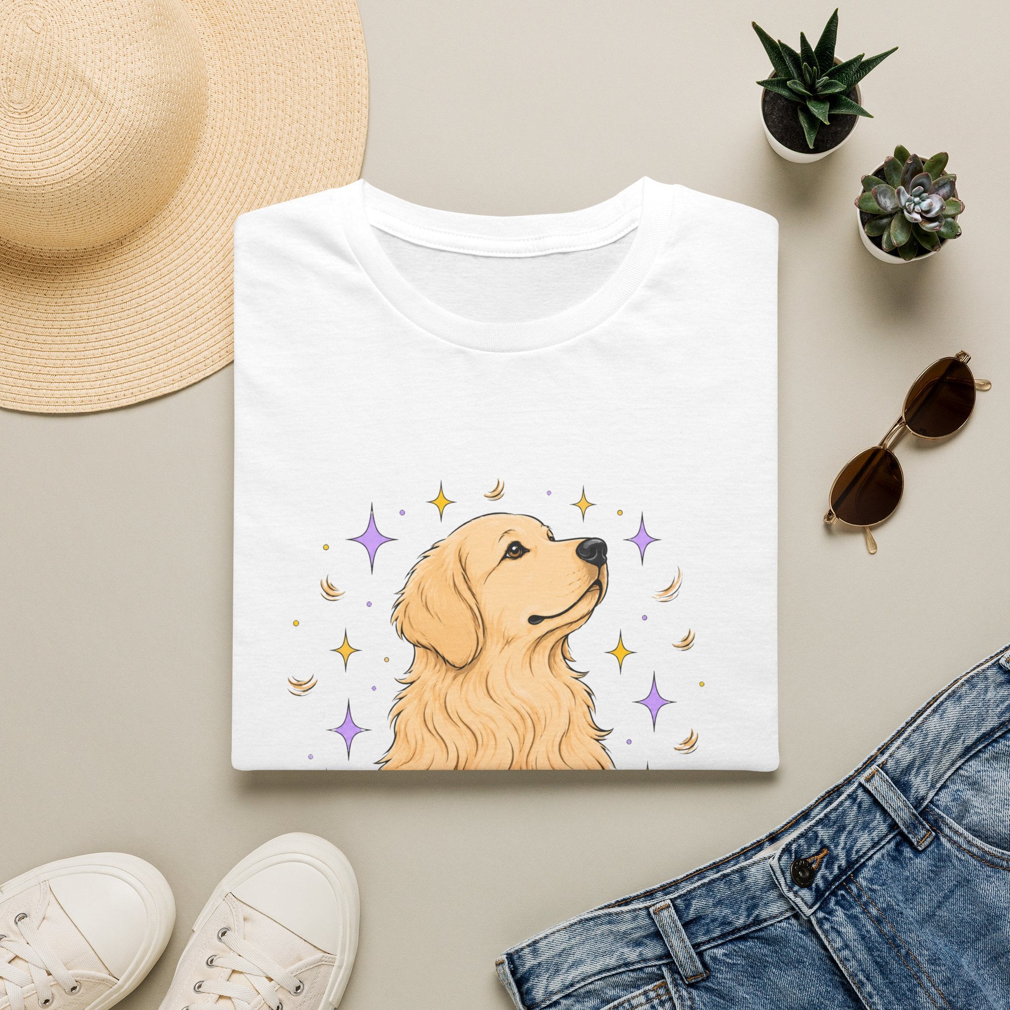 It's Retriever Glitter T-Shirt