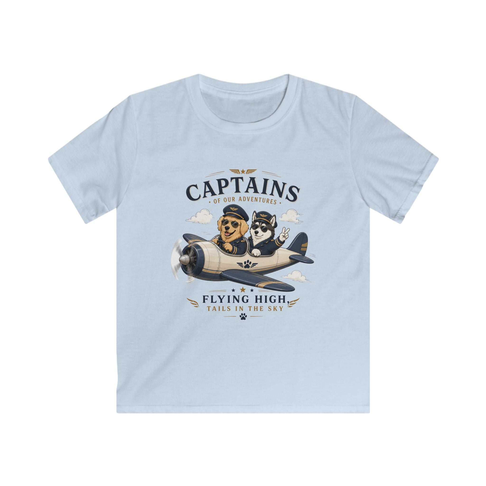 Captains Flying High Kids Tee