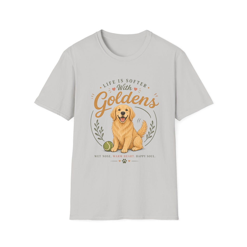 Life is Softer with Goldens T-Shirt