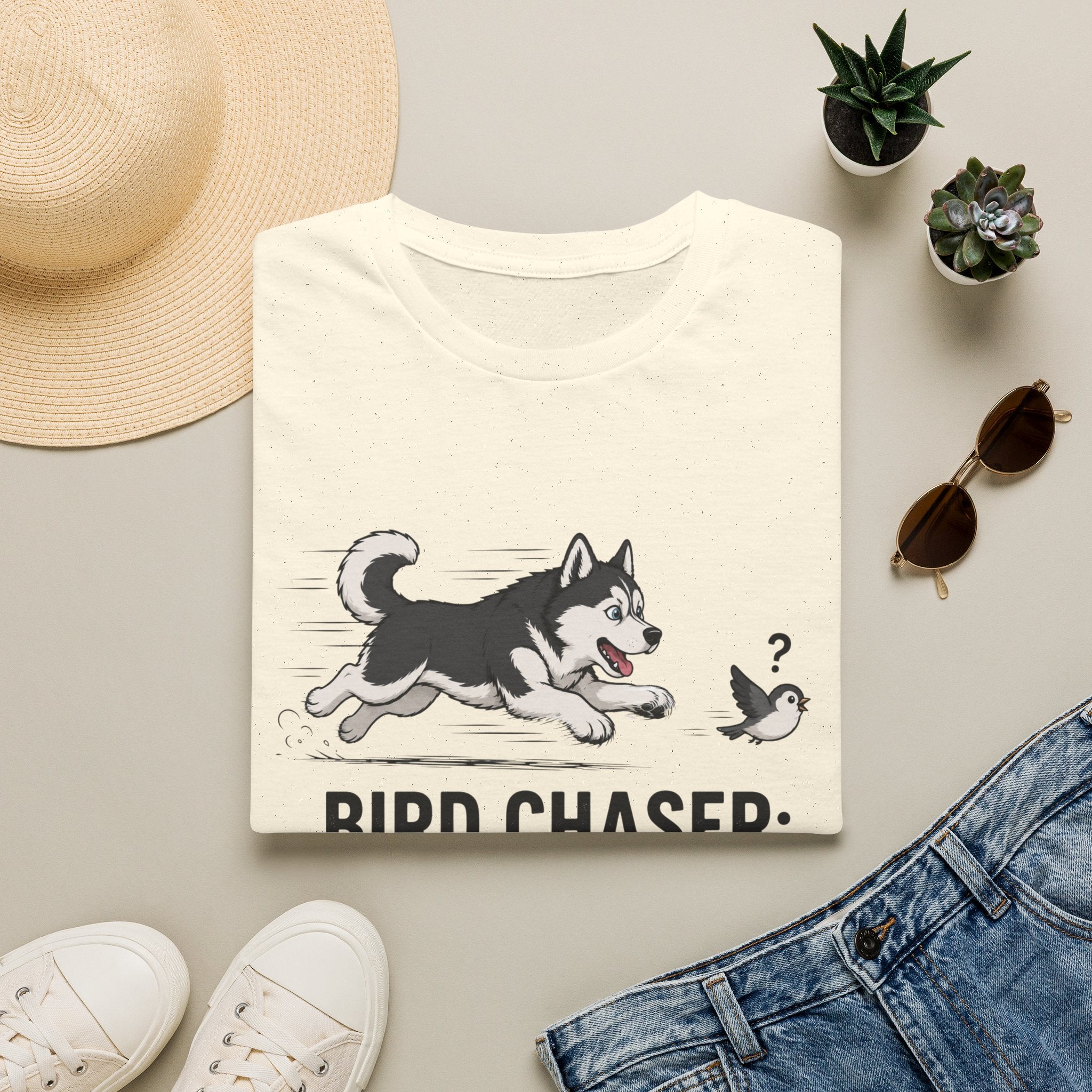 Bird Chaser The Great Pursuit T-Shirt