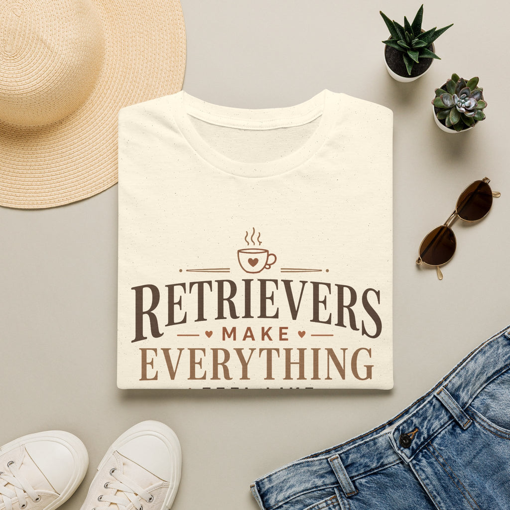 Retrievers Make Everything Feel Like Sunday Morning T-Shirt