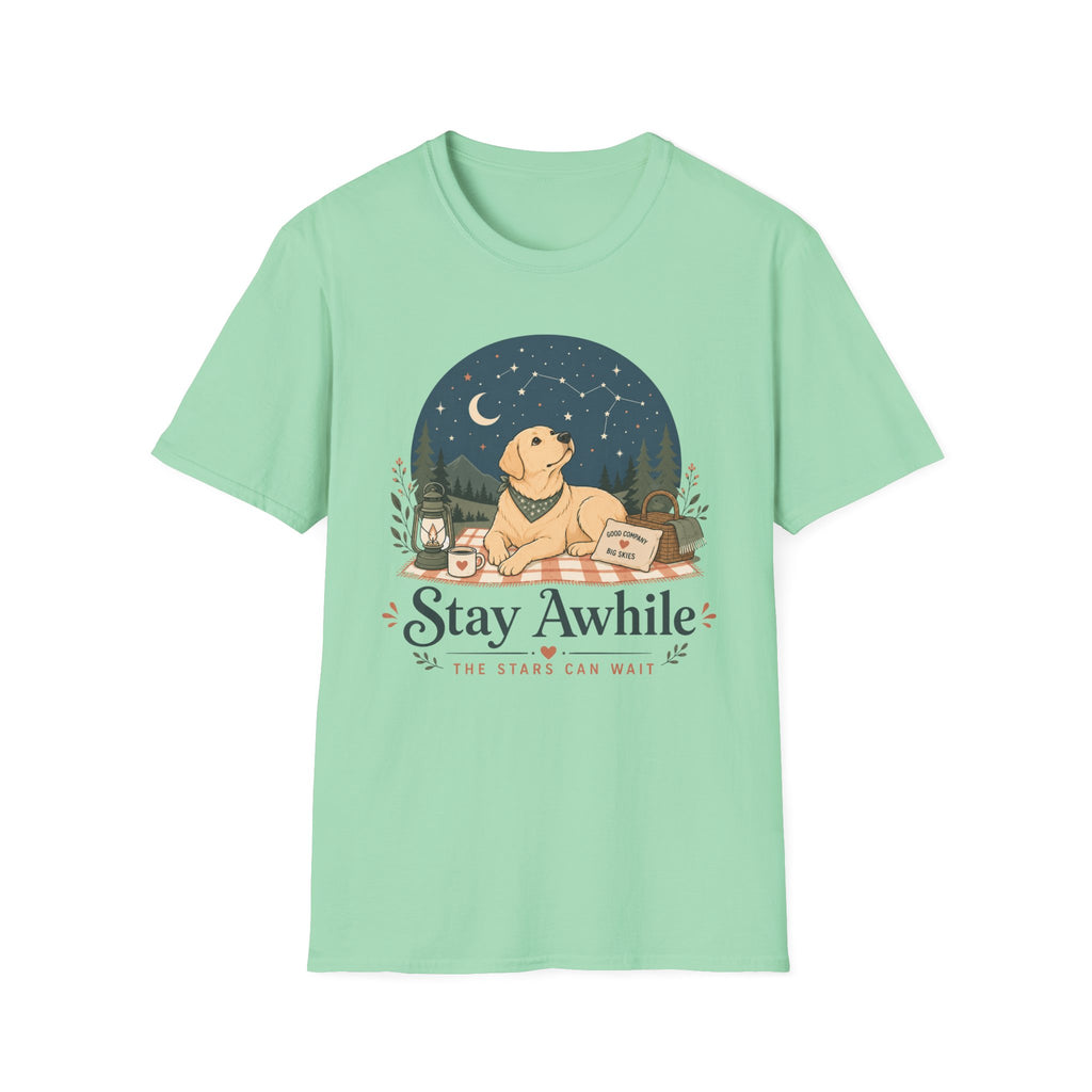 Stay Awhile The Stars Can Wait T-Shirt
