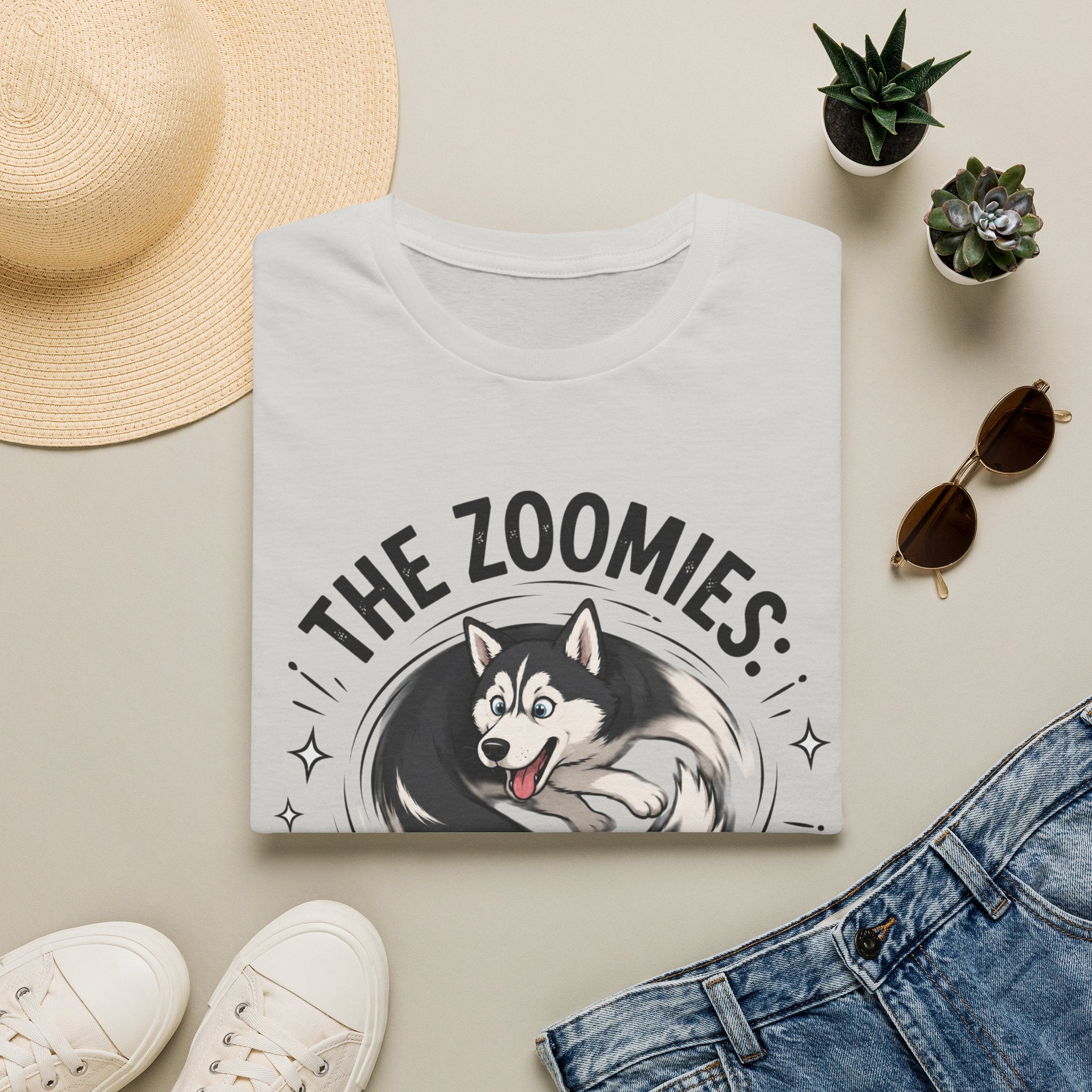 The Zoomies Where Physics Fails T-Shirt