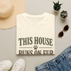 This House Runs On Fur T-Shirt