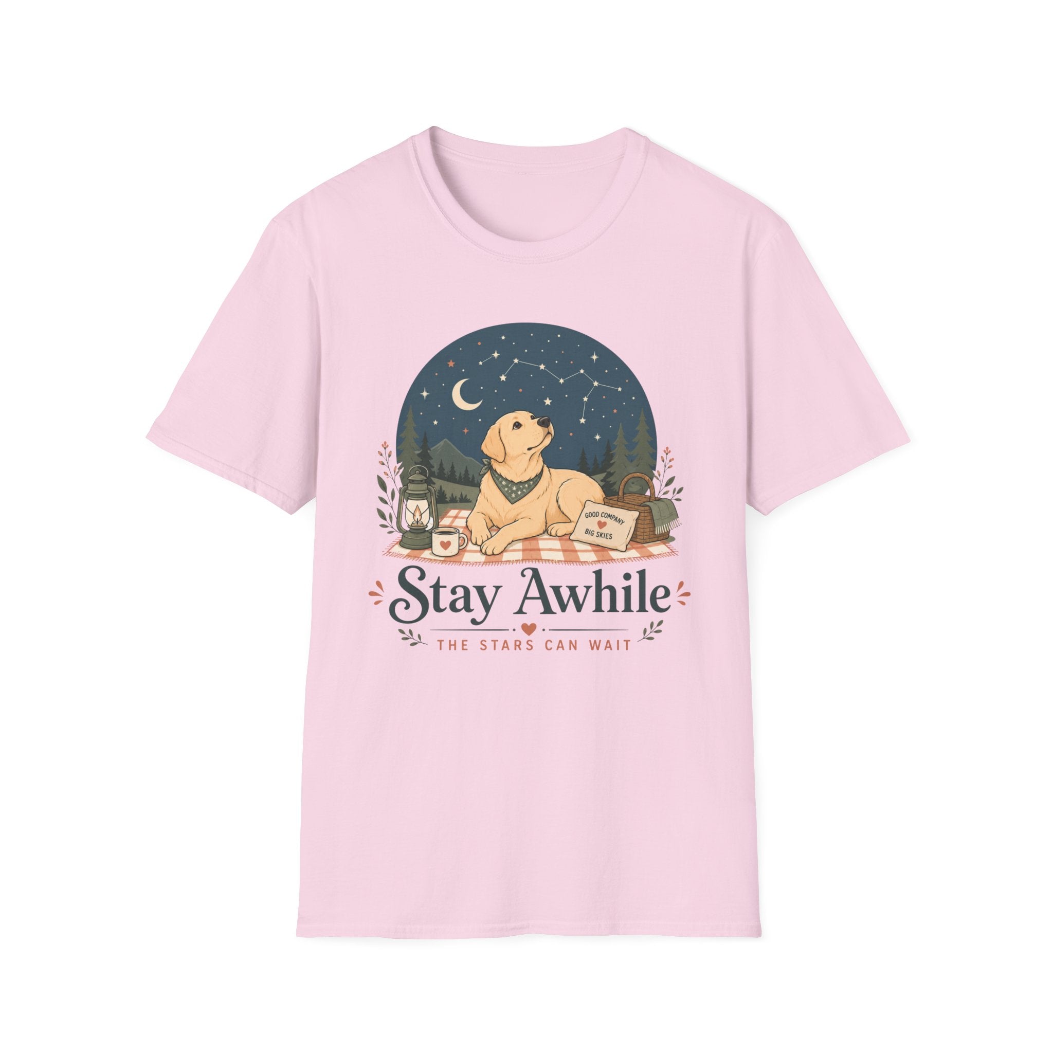 Stay Awhile The Stars Can Wait T-Shirt