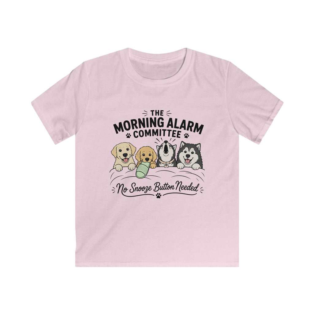 The Morning Alarm Committee Kids Tee