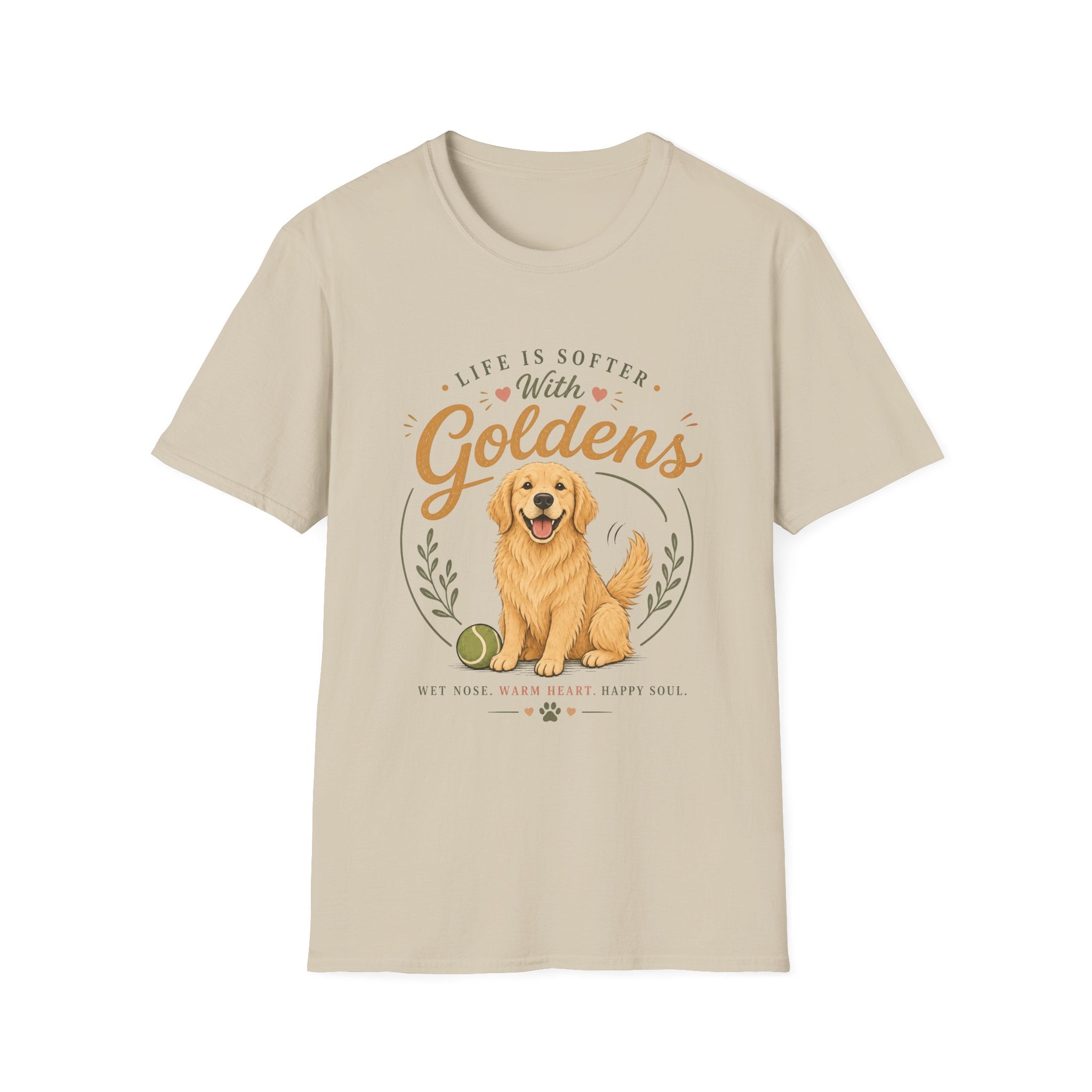 Life is Softer with Goldens T-Shirt