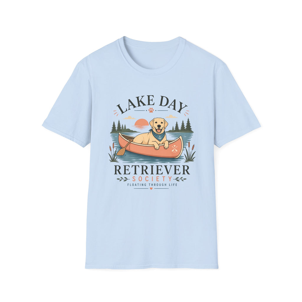 Lake Day Retriever Society T-Shirt