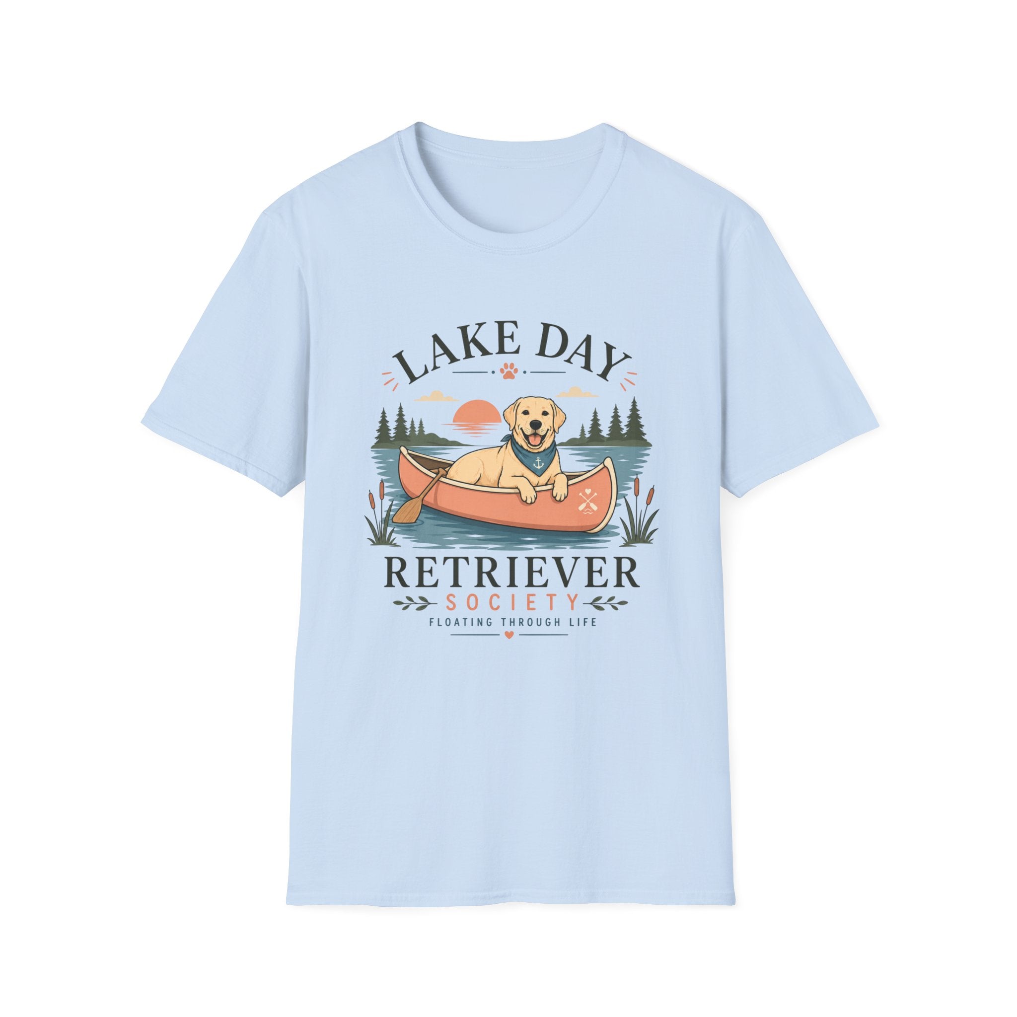 Lake Day Retriever Society T-Shirt