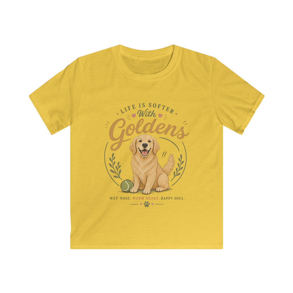 Life is Softer with Golden Kids Tee