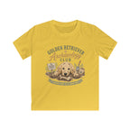 Golden Retriever Archaeology Club Kids Tee