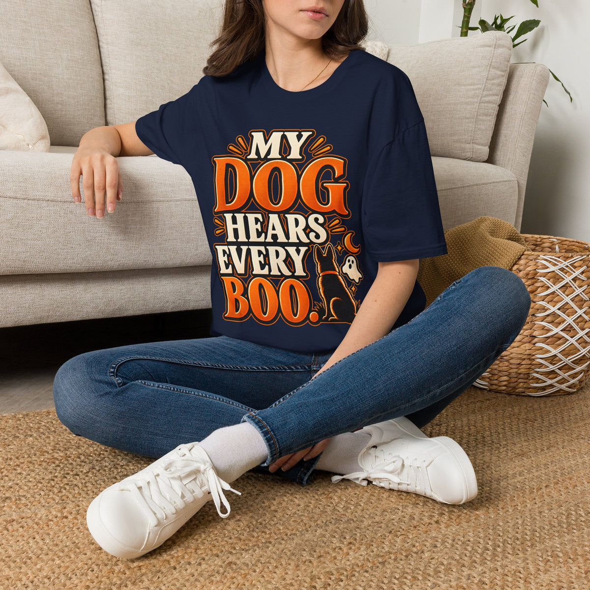 My Dog Hears Every Boo T-Shirt | Halloween Dog Tee
