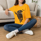 Fetch the Bones Black Labrador T-Shirt | Halloween Dog Ghost Design