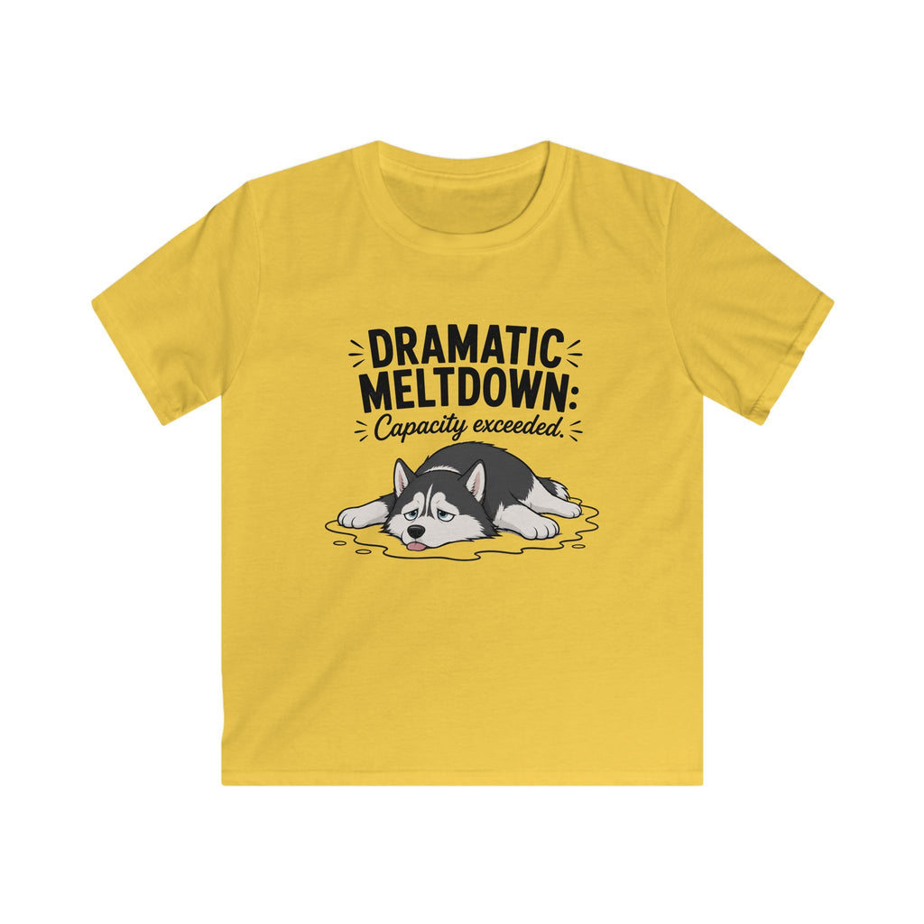 Dramatic Meltdown Kids Tee