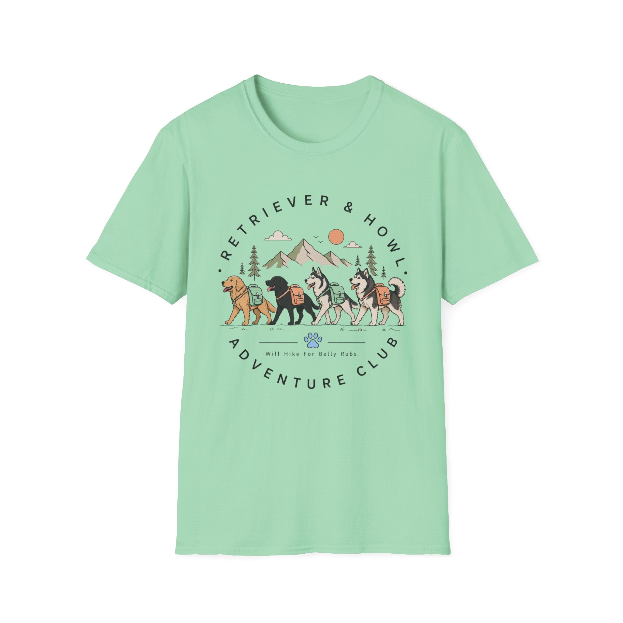 Retriever & Howl Adventure Club T-Shirt