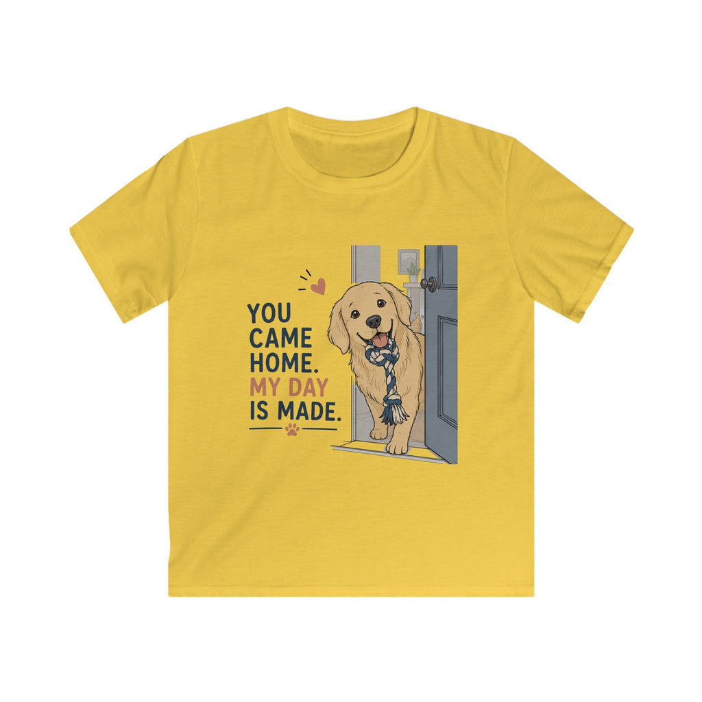 You Came Home My Day Is Made Kids Tee