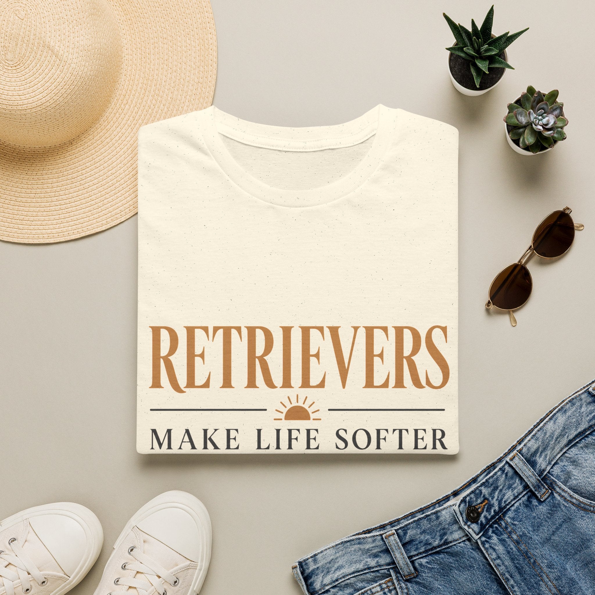 Retrievers Make Life Softer T-Shirt