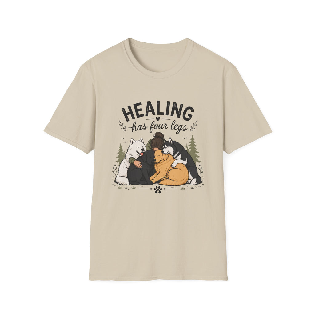 Healing Has Four Legs (Pack) T-Shirt