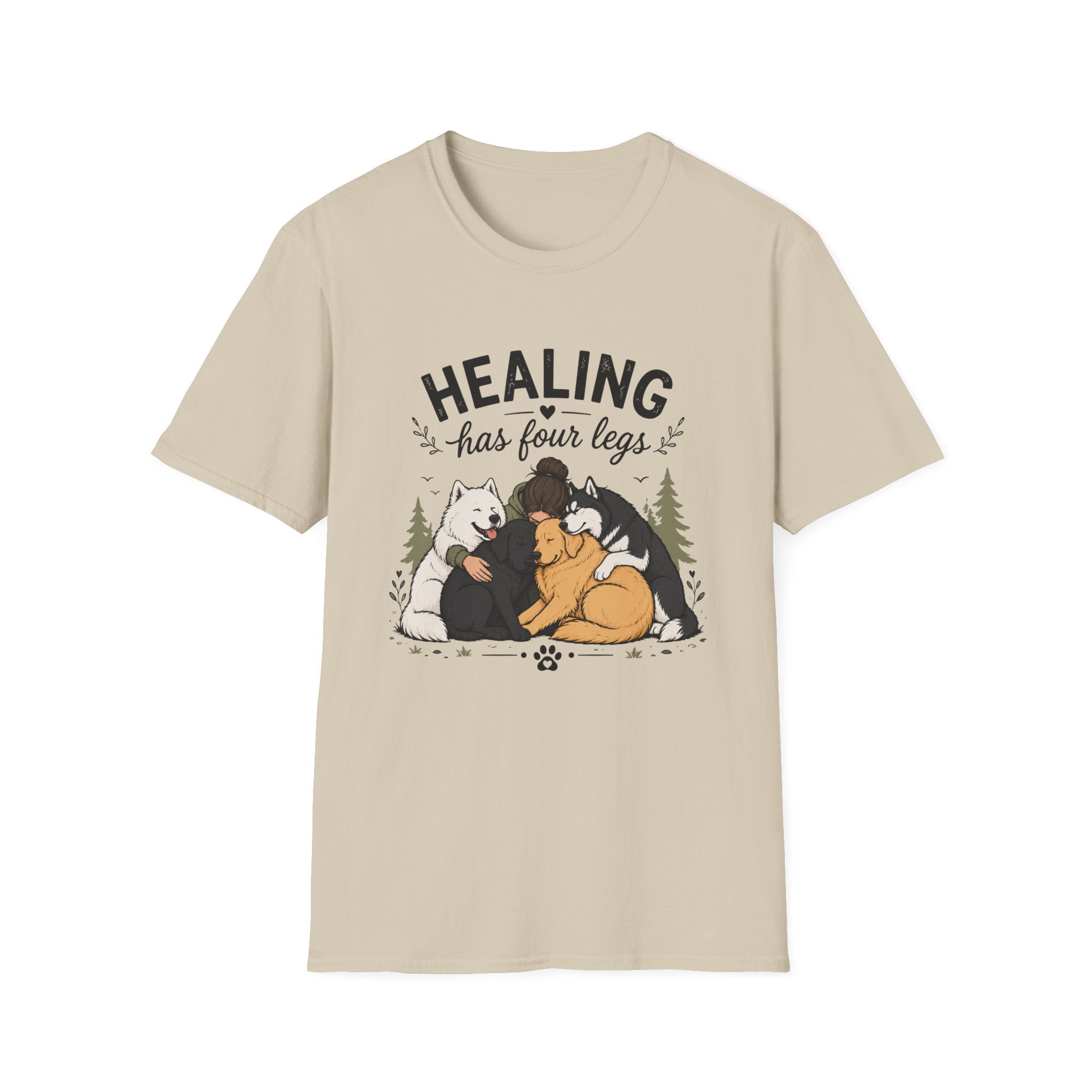 Healing Has Four Legs (Pack) T-Shirt