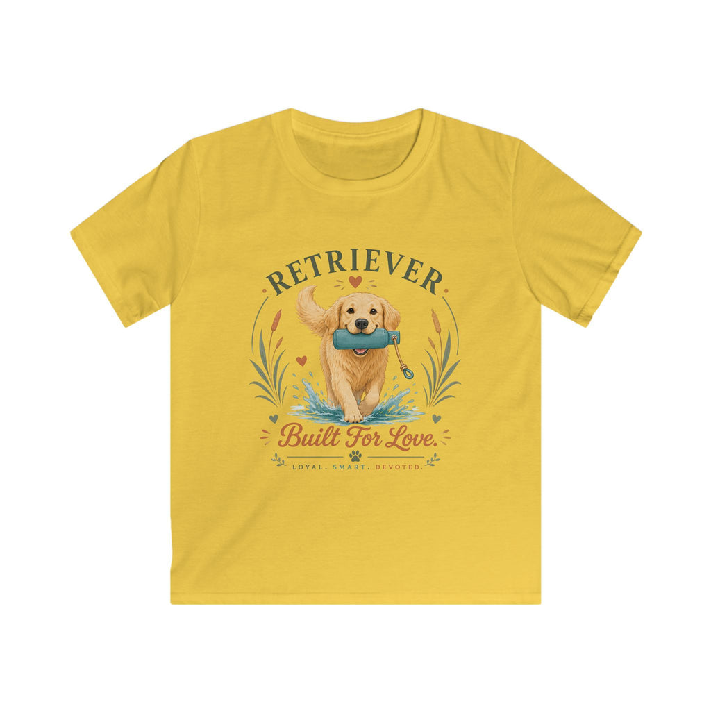 Retriever Built For Love Kids Tee