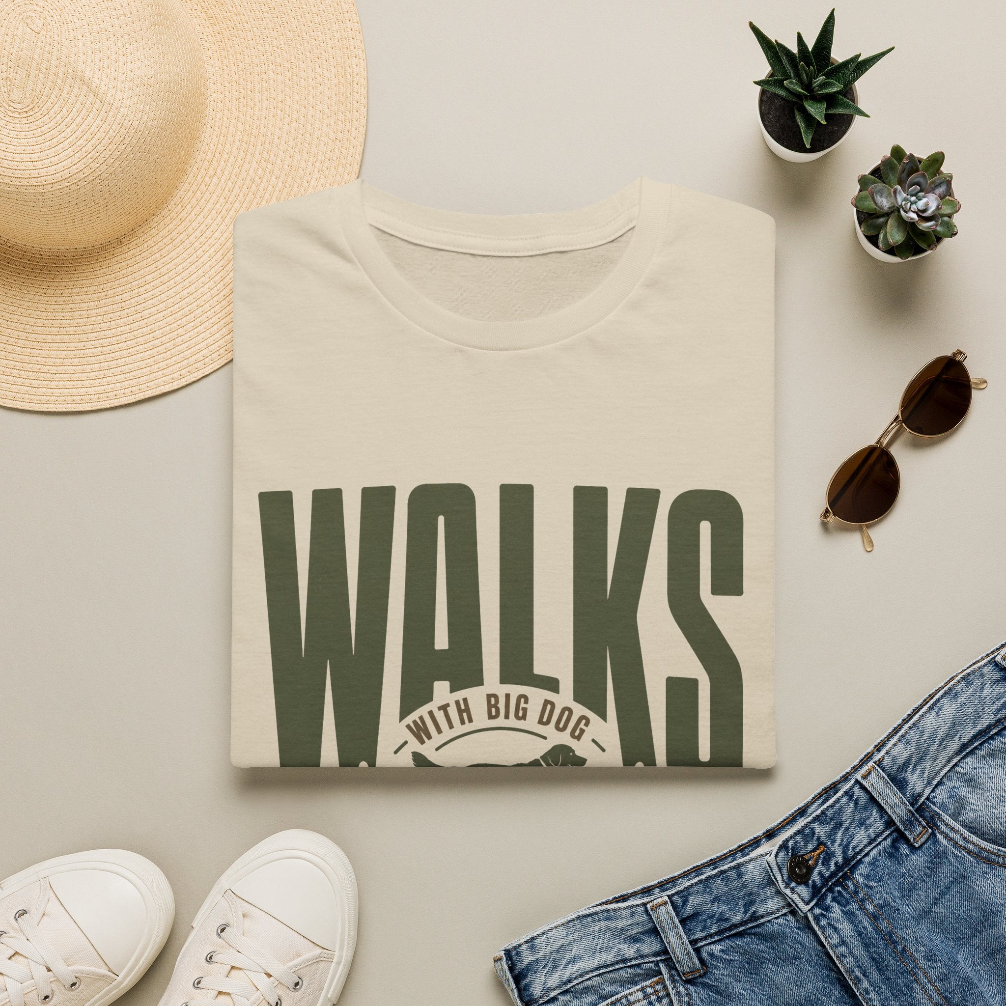 Walks With Big Dog Fix Everything T-Shirt