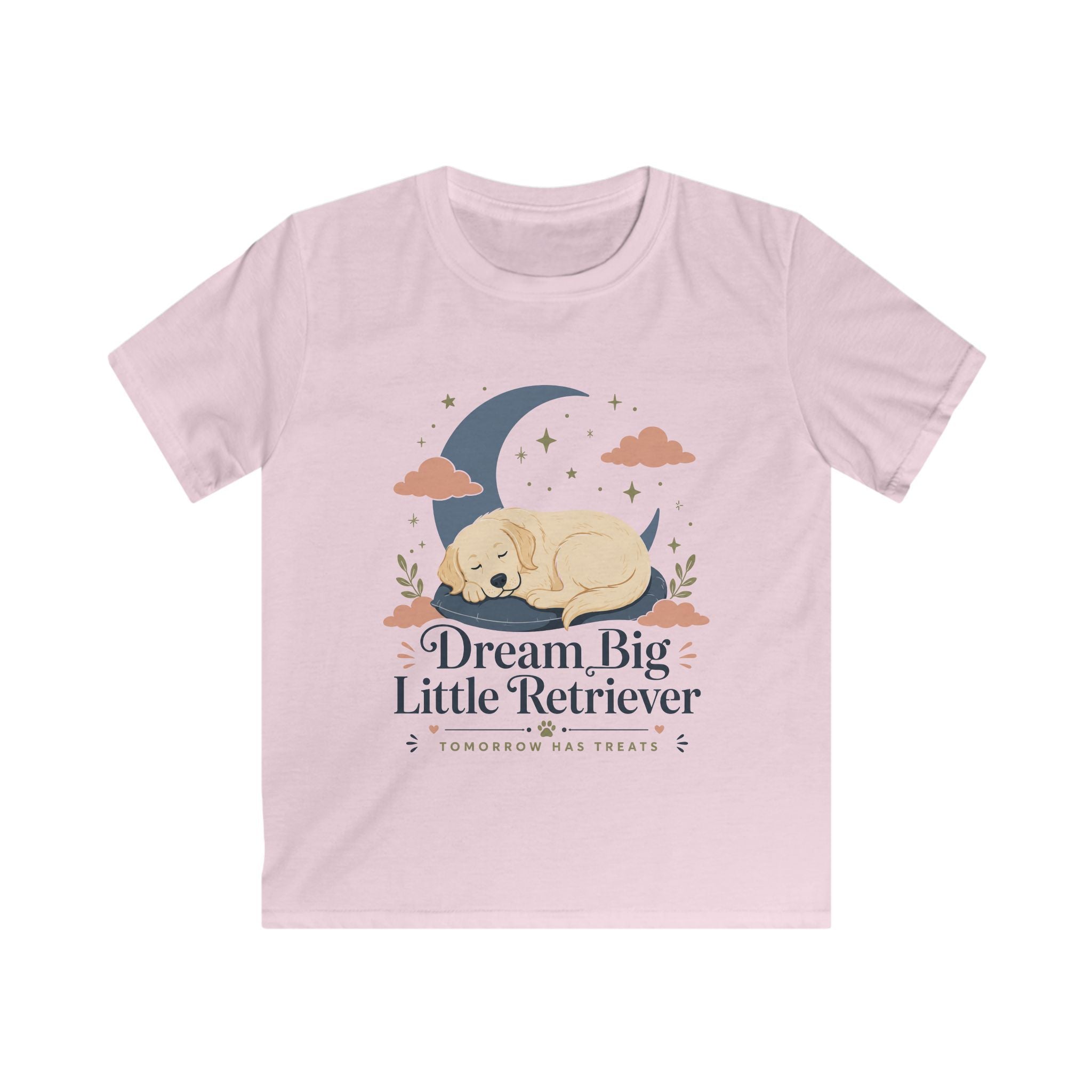 Dream Big Little Retriever Kids Tee