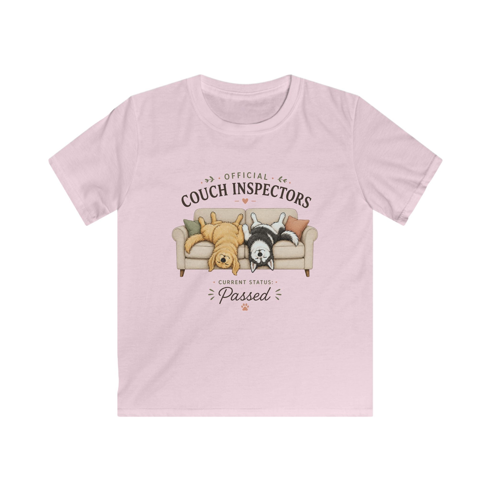 Official Couch Inspectors Kids Tee