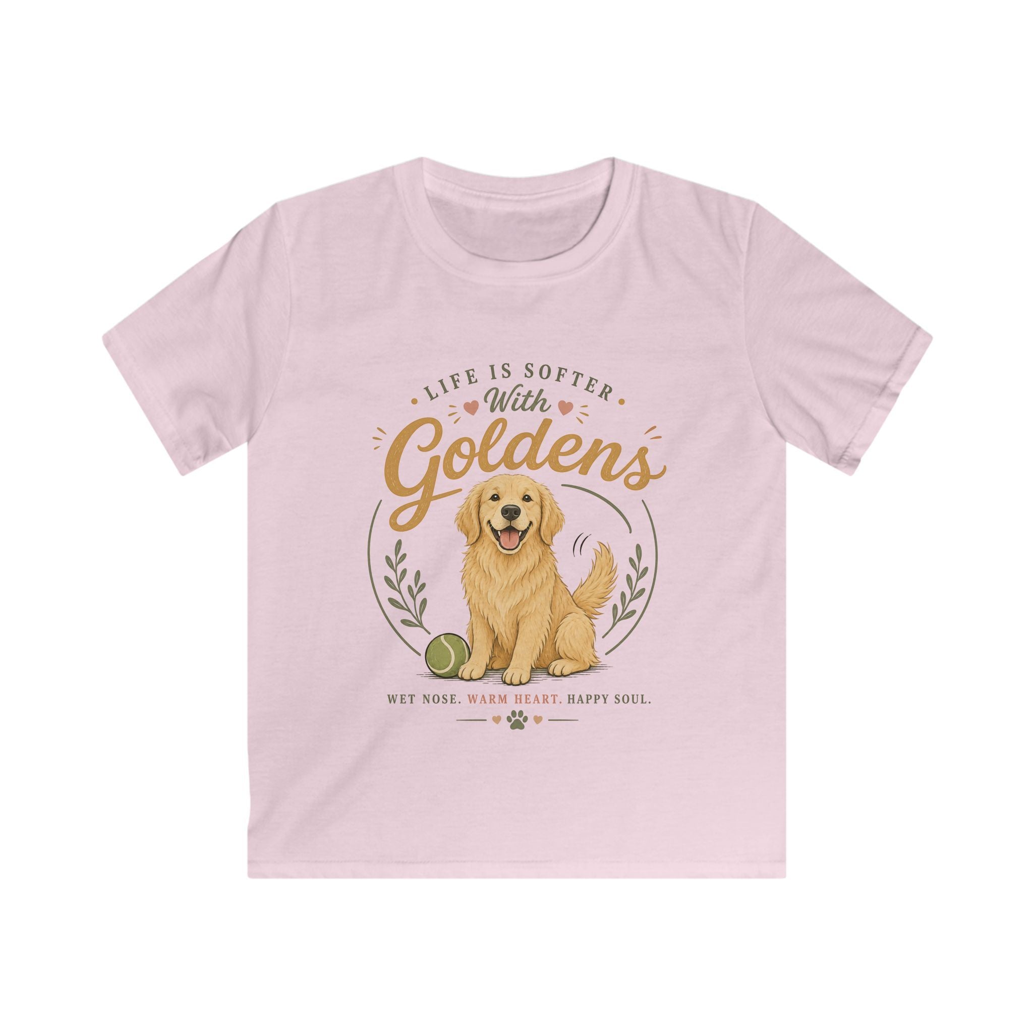 Life is Softer with Golden Kids Tee