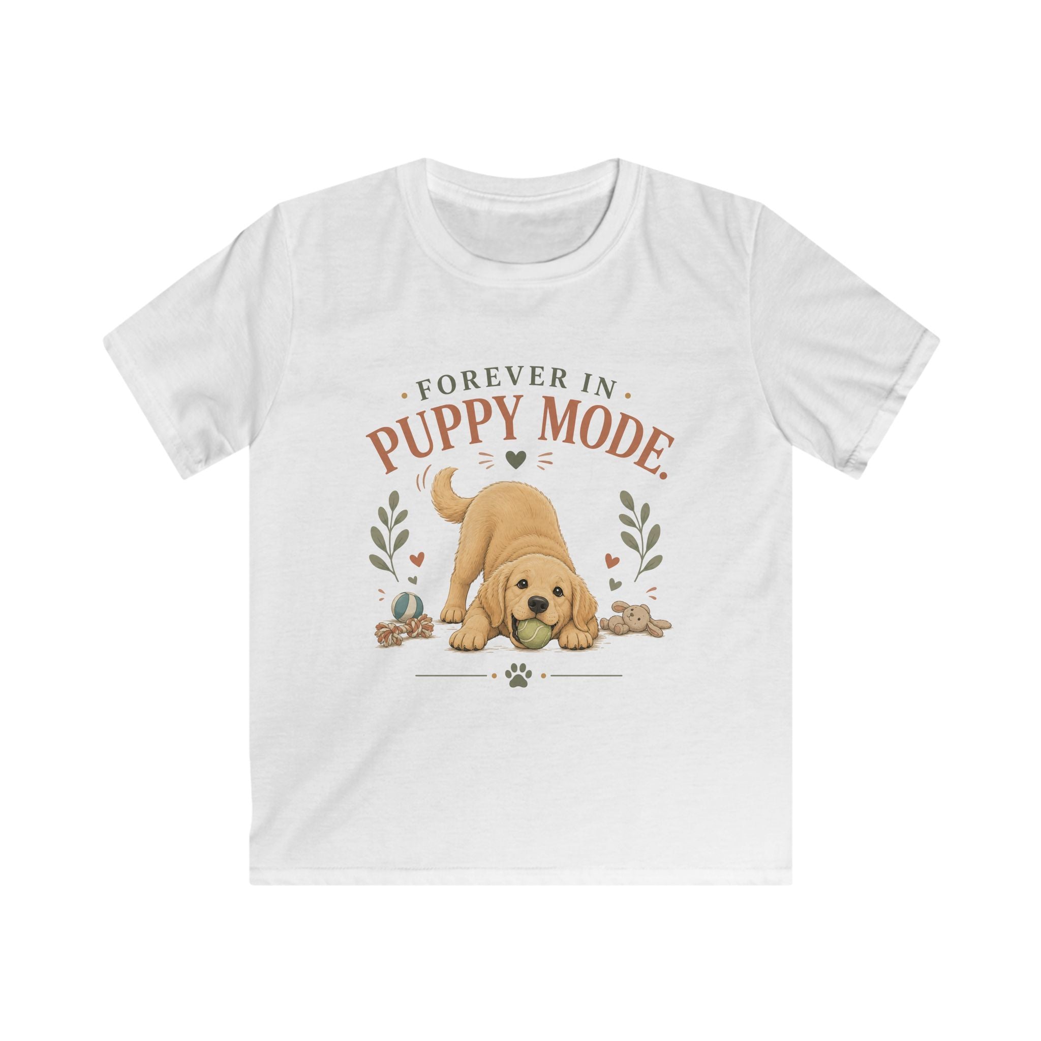 Forever in Puppy Mode Kids Tee
