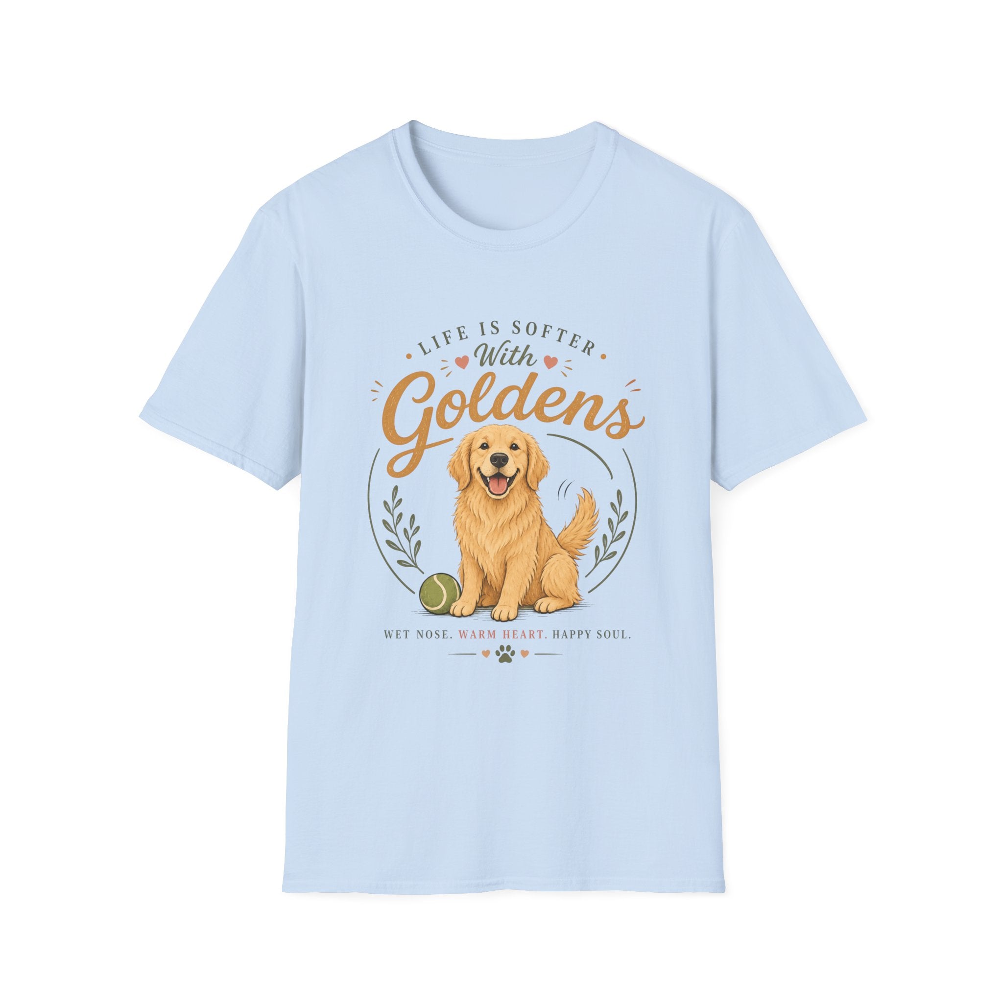 Life is Softer with Goldens T-Shirt
