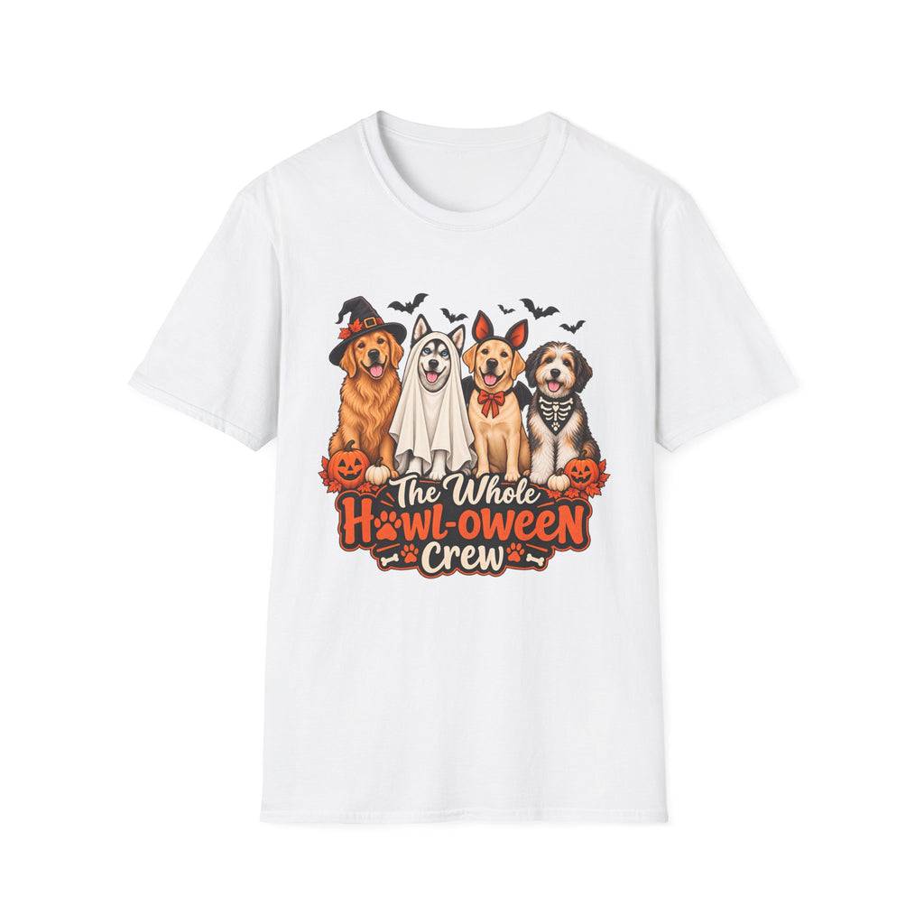 Halloween Dog Pack T-Shirt | The Whole Howl-oween Crew