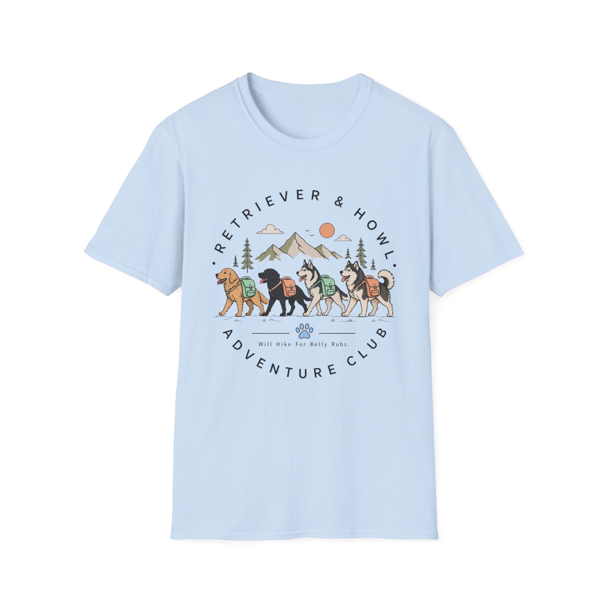 Retriever & Howl Adventure Club T-Shirt