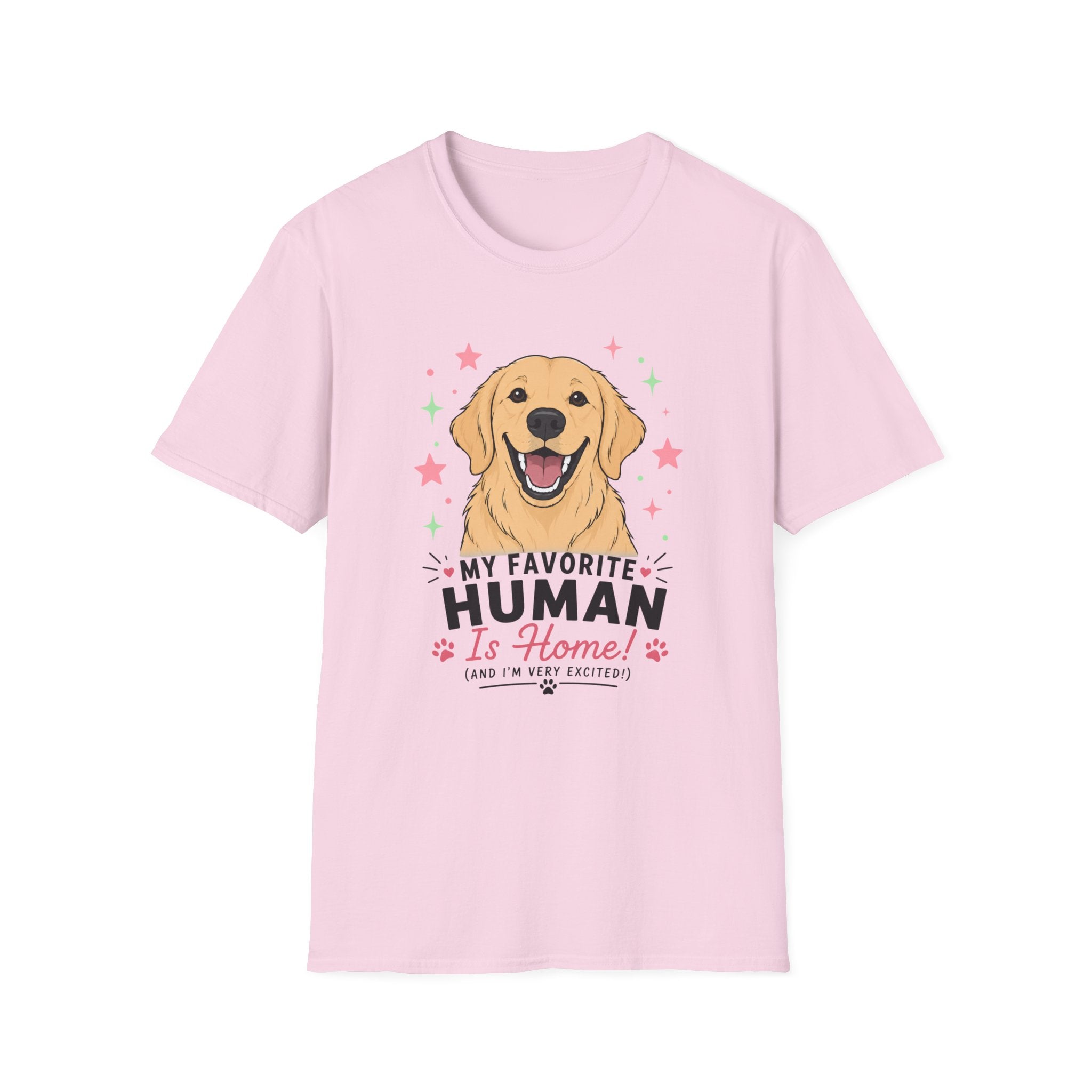 My Favorite Human is Home T-Shirt