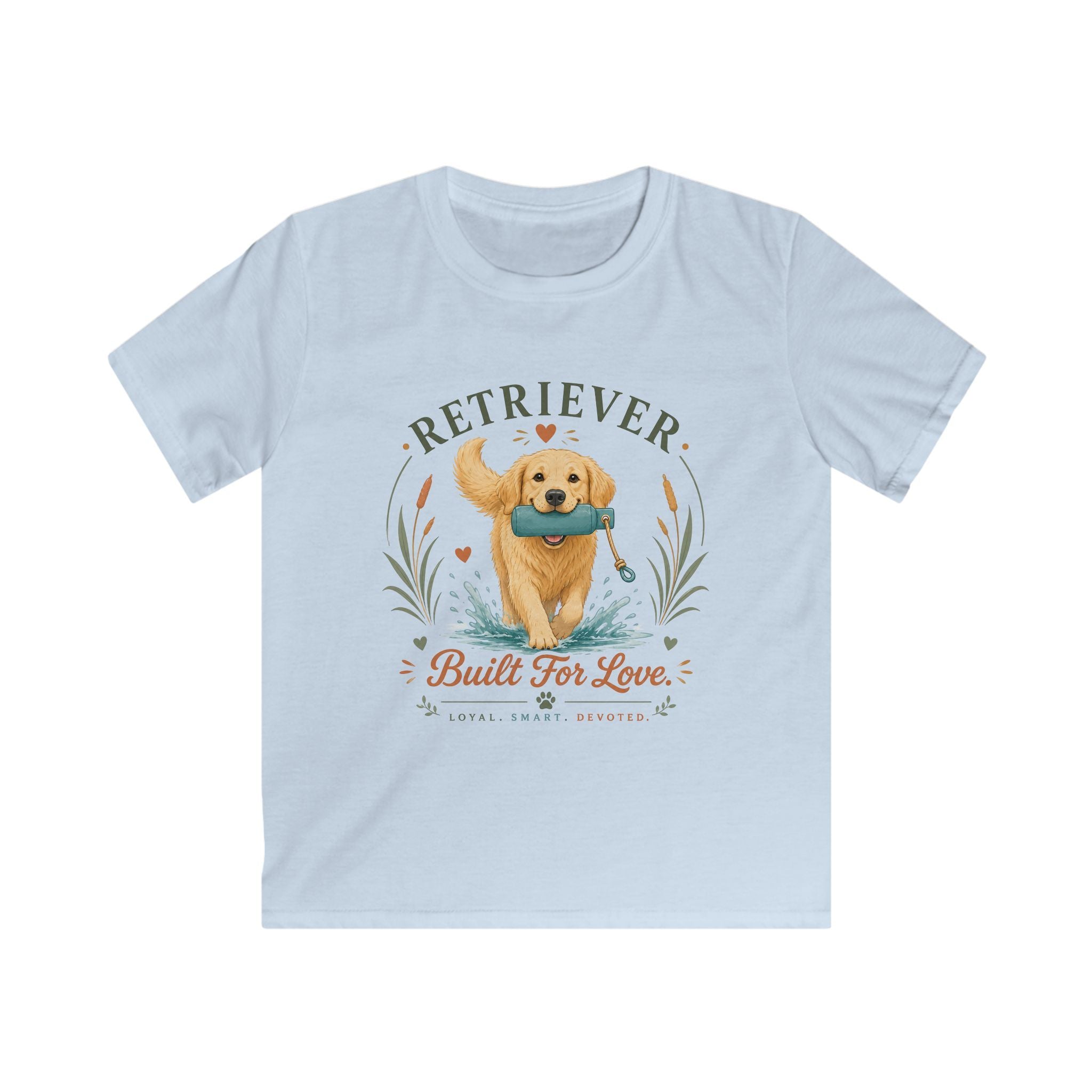 Retriever Built For Love Kids Tee