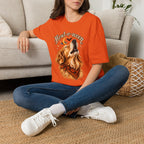 Howl-o-ween Dog Howling T-Shirt | Halloween Golden Retriever Tee