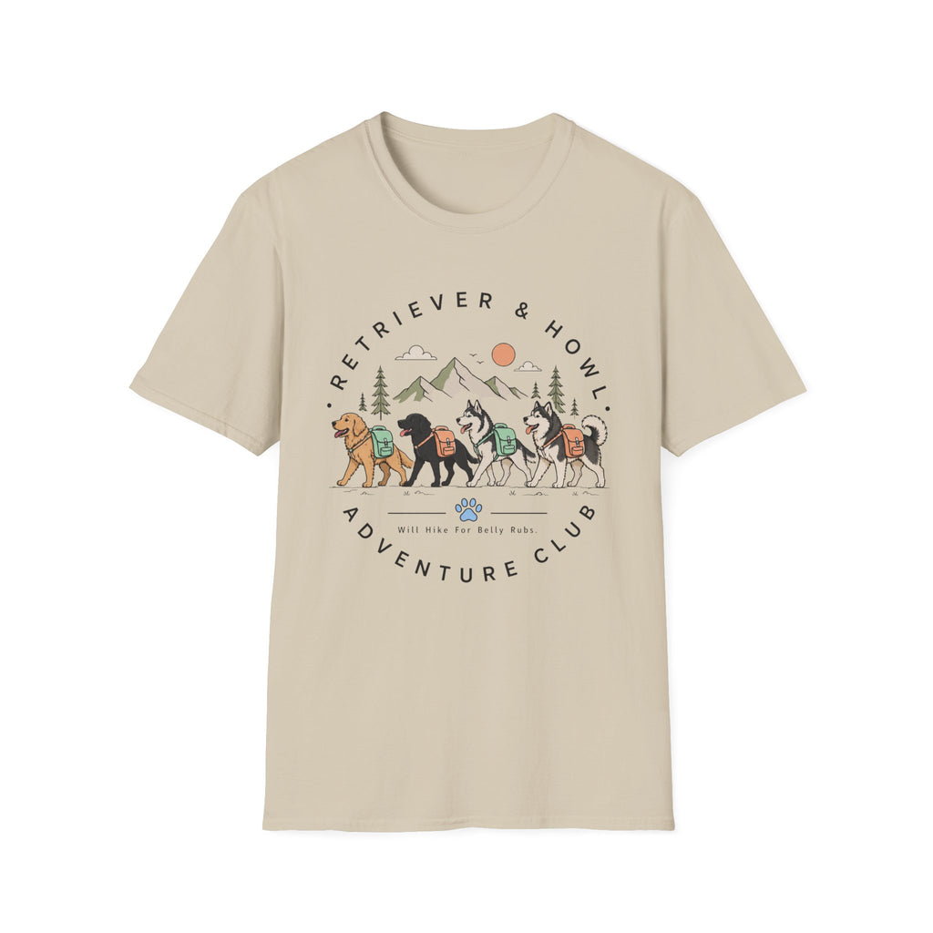 Retriever & Howl Adventure Club T-Shirt